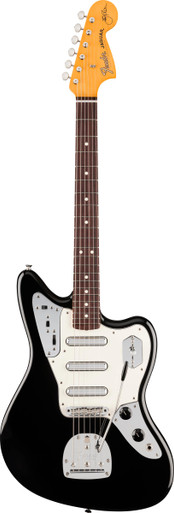 Fender Limited Edition Johnny Marr Signature Special Jaguar Electric Guitar in Black - Image 3