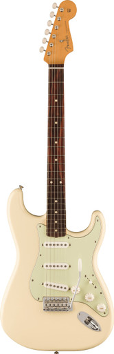 Fender Vintera II '60s Stratocaster Electric Guitar in Olympic White - Image 3