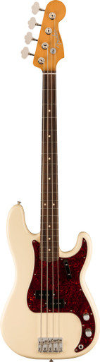 Fender Vintera II '60s P Bass Guitar in Olympic White - Image 3