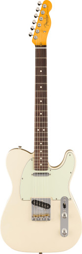 Fender Limited Edition American Professional Classic Telecaster Electric Guitar in Olympic Pearl - Image 3