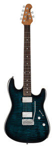 Sterling by Music Man Sabre Electric Guitar in Deep Blue Burst - Image 2
