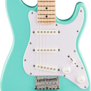Squier Mini Stratocaster Electric Guitar in Sea Foam Green