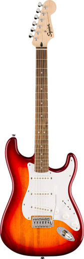 Squier Sonic Stratocaster Electric Guitar in Sienna Sunburst - Image 3