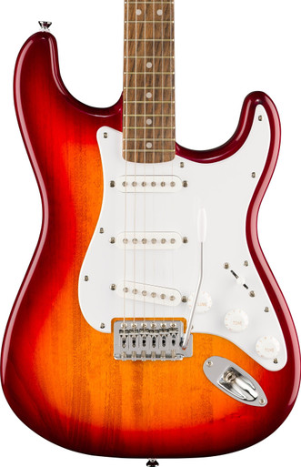 Squier Sonic Stratocaster Electric Guitar in Sienna Sunburst - Image 1