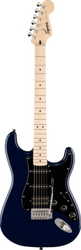 Squier Sonic Stratocaster HSS Electric Guitar in Midnight Blue - Image 3