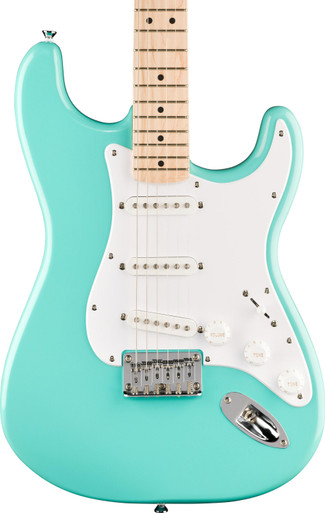Squier Sonic Stratocaster HT Electric Guitar in Sea Foam Green - Image 1