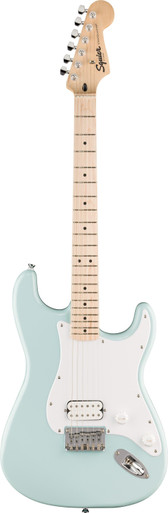 Squier Sonic Stratocaster HT H Electric Guitar in Sonic Blue - Image 3