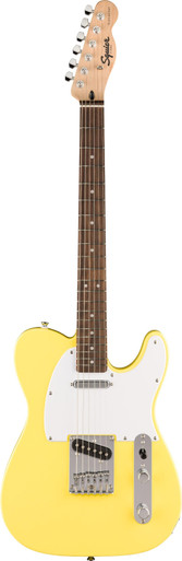 Squier Sonic Telecaster Electric Guitar in Canary Yellow - Image 3
