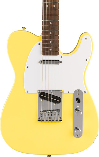 Squier Sonic Telecaster Electric Guitar in Canary Yellow - Image 1