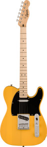 Squier Sonic Telecaster Electric Guitar in Butterscotch Blonde - Image 2