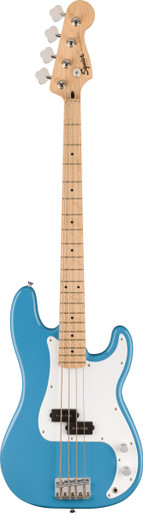 Squier Sonic Precision Bass Guitar in California Blue - Image 3
