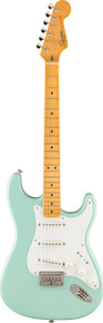 Squier Classic Vibe '50s Stratocaster Hardtail Electric Guitar in Surf Green - Image 2