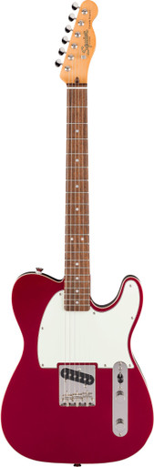 Squier Classic Vibe Custom Esquire Electric Guitar in Candy Apple Red - Image 3
