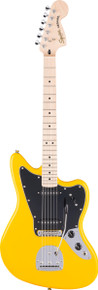 Squier Limited Edition Affinity Series Jaguar Electric Guitar in Graffiti Yellow - Image 2