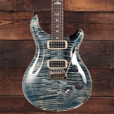 PRS Custom 24-08 Electric Guitar in Faded Whale Blue - Image 3