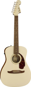 Fender Malibu Player Electro Acoustic Guitar in Olympic White - Image 2