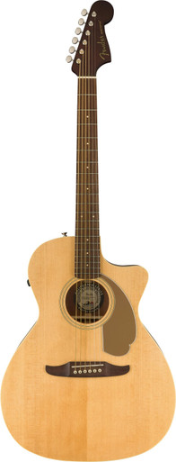 Fender Newporter Player Electro Acoustic Guitar in Natural - Image 3