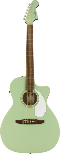 Fender Newporter Player Electro Acoustic Guitar in Surf Green - Image 3