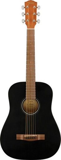 Fender FA-15 3/4 Size Acoustic Guitar in Black - Image 3