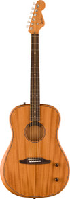 Fender Highway Series Dreadnought Electro Acoustic Guitar in All-Mahogany - Image 2