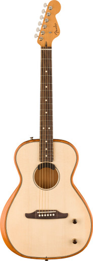 Fender Highway Series Parlour Electro Acoustic Guitar in Natural - Image 3
