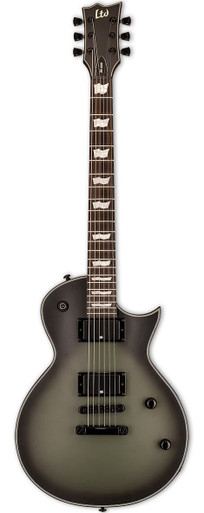 ESP LTD BK-600 Bill Kelliher Signature Electric Guitar in Military Green Sunburst Satin - Image 3