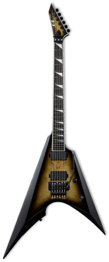 ESP E-II Arrow Electric Guitar in Nebula Black Burst - Image 3