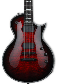 ESP E-II Eclipse Electric Guitar in See-Thru Black Cherry Sunburst (20111) - Image 3