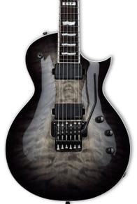 ESP E-II Eclipse FR Electric Guitar in Charcoal Burst (31404) - Image 3