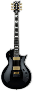 ESP E-II Eclipse Full Thickness EverTune Electric Guitar in Black - Image 2