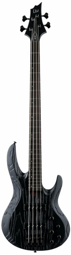 ESP LTD ML B-4 Bass Guitar in Black Blast - Image 3