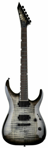 ESP LTD MH-1000NT FM Electric Guitar in Charcoal Burst - Image 3