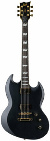 ESP LTD Viper-1000 Electric Guitar in Vintage Black - Image 2