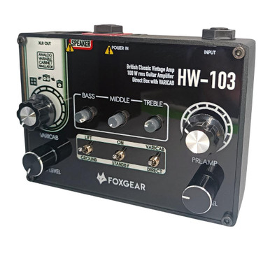 Foxgear HW-103 British Classic Vintage 100W Guitar Amp Pedal - Image 3