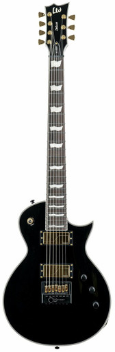 ESP LTD EC-1007B Evertune Electric Guitar in Black - Image 3