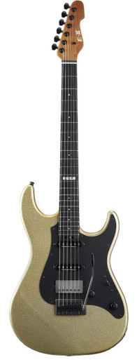ESP E-II SN-III Snapper Electric Guitar in Champagne Gold Satin - Image 3