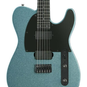 ESP E II T-6 Electric Guitar in Ice Blue Sparkle Satin (62274)