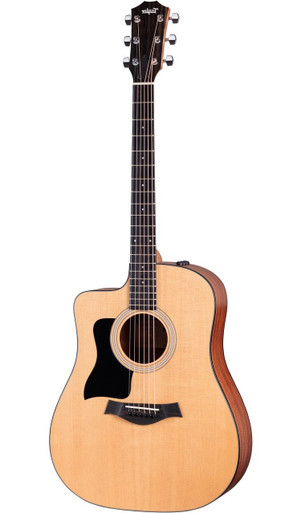 Taylor 110ce-S Left Handed Dreadnought Electro Acoustic Guitar - Image 3