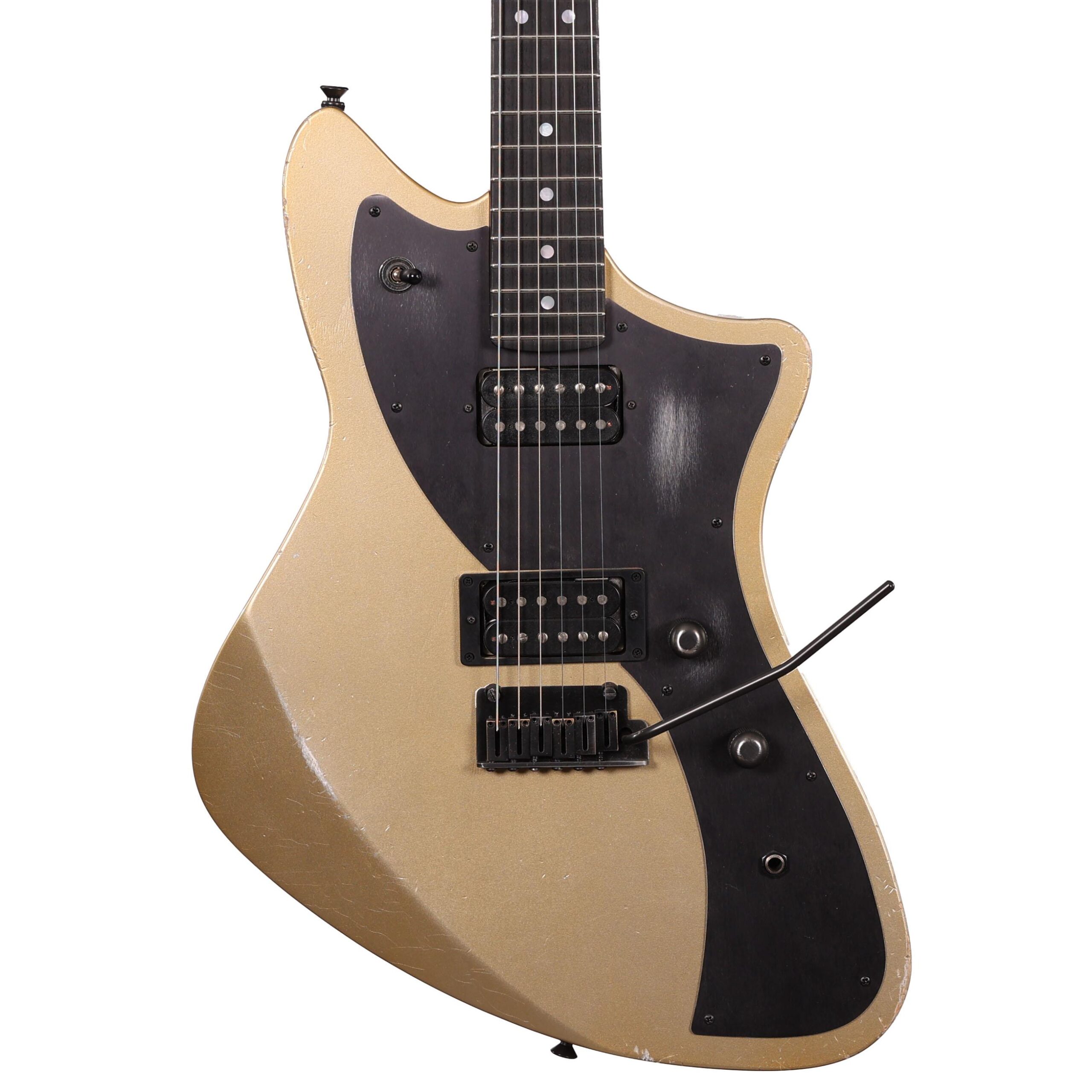 Fender Custom Shop Levi Perry Masterbuilt Meteora Relic Electric Guitar in Aged Inca Silver (57683)