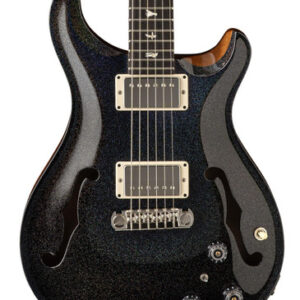 PRS Hollowbody II Piezo Electric Guitar in Black Rainbow Holoflake