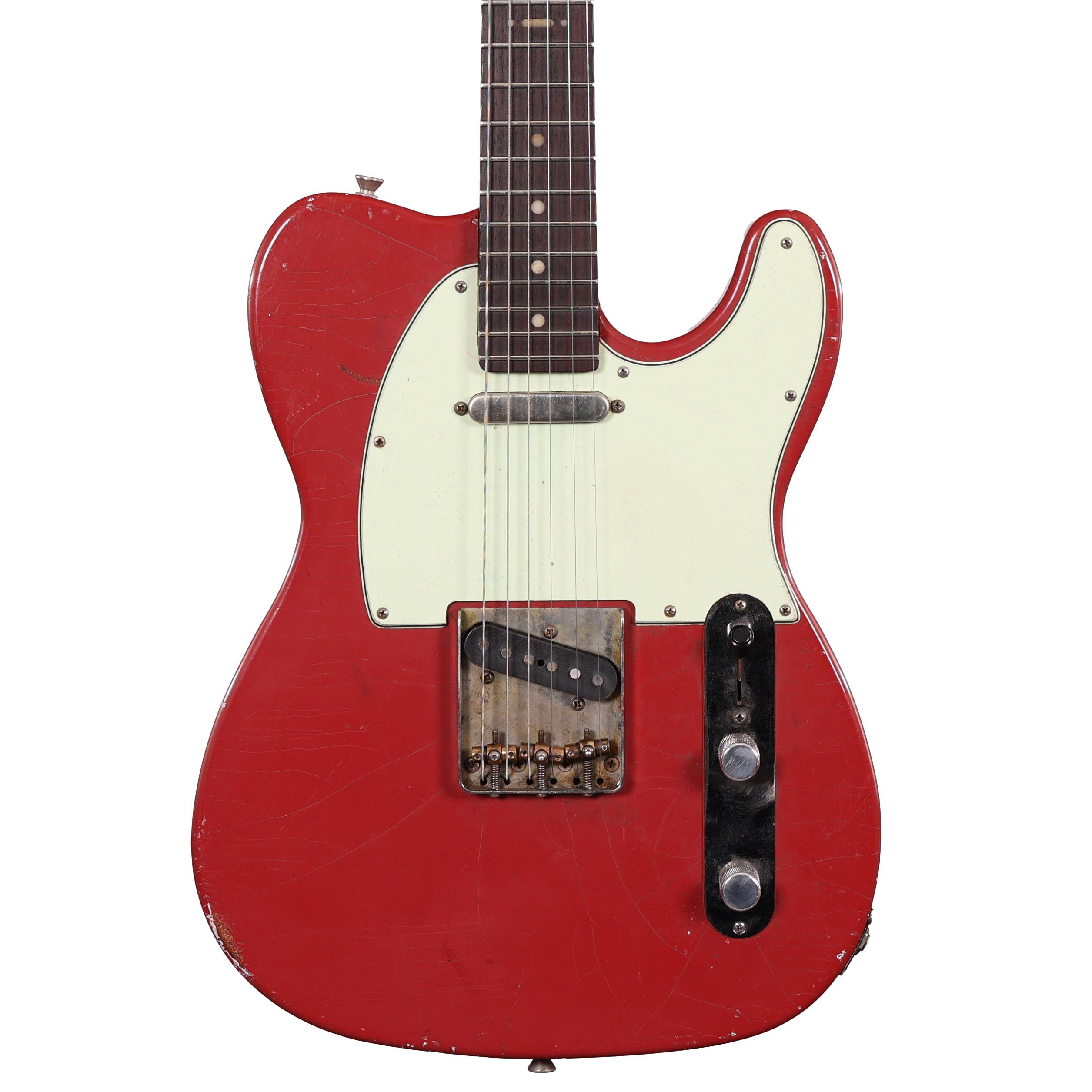 Hansen Guitars T-Style Electric Guitar in Dakota Red, Ultra Light Relic (58902)