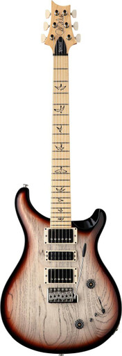 PRS Swamp Ash Special Maple Electric Guitar in Jasper Smokeburst Red - Image 3