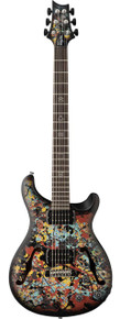 PRS SE Ed Sheeran Hollowbody I Piezo Baritone Electric Guitar in Cosmic Splash - Image 2