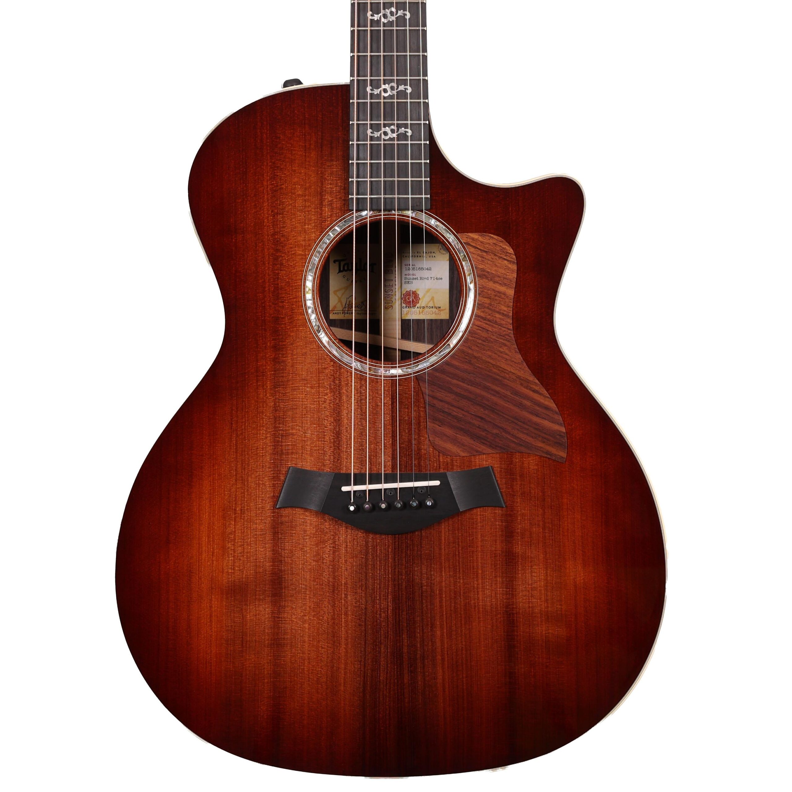 Taylor Sunset Boulevard Collection 714ce Electro Acoustic in Sunset Edgeburst  (59751)
