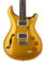 PRS DGT Semi-Hollow David Grissom Signature Electric Guitar in Gold Top with Moon Inlays (61983) - Image 2