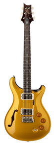 PRS DGT Semi-Hollow David Grissom Signature Electric Guitar in Gold Top with Moon Inlays - Image 2