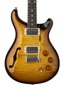 PRS DGT Semi-Hollow David Grissom Signature Electric Guitar in McCarty Tobacco Sunburst with Moon Inlays (61981) - Image 3