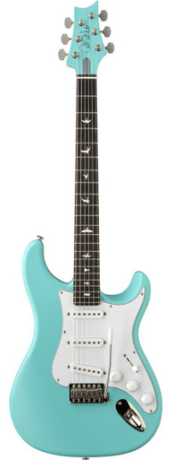PRS Limited Edition John Mayer Silver Sky Electric Guitar in Wild Blue Satin - Image 3