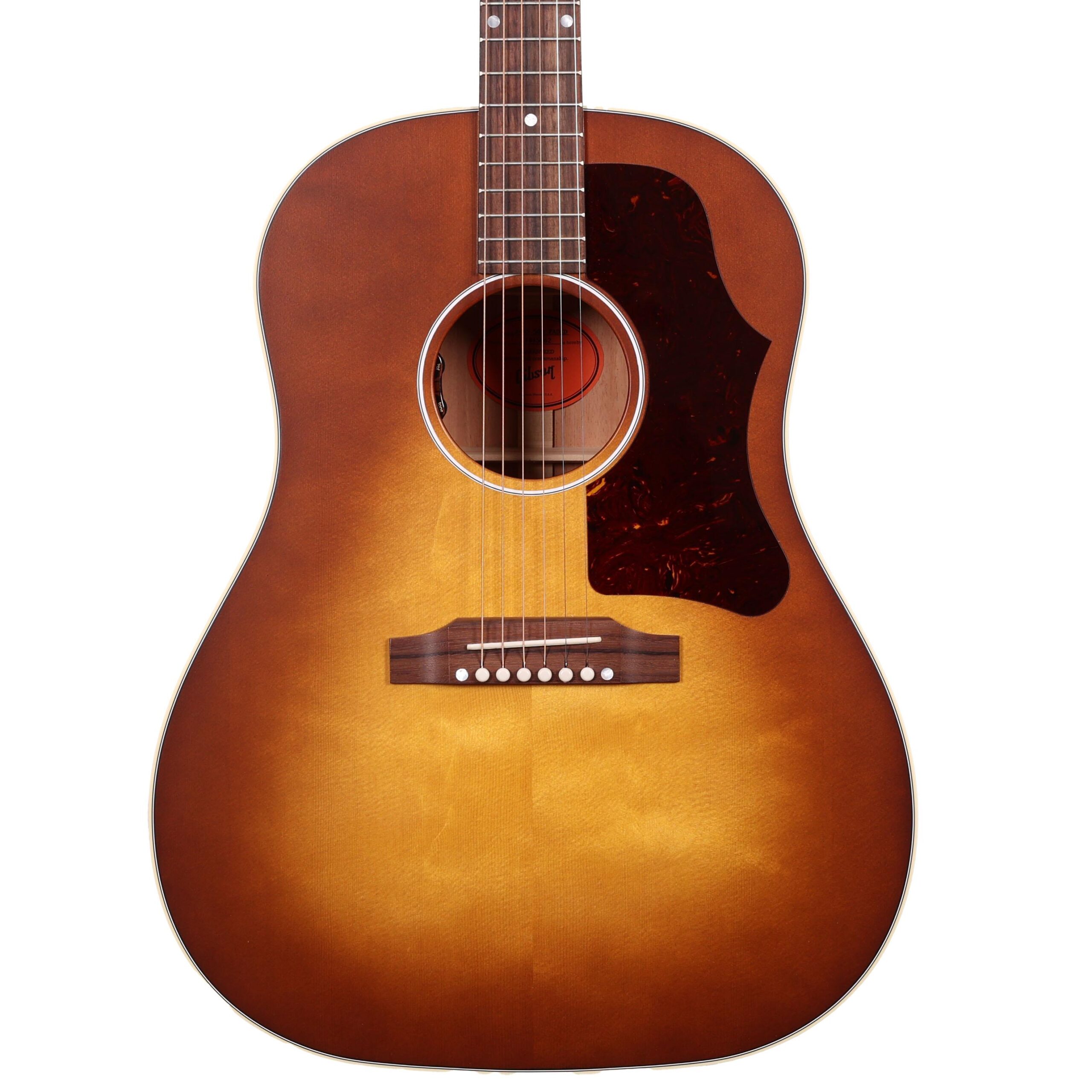 Gibson J-45 50s Faded Electro Acoustic Guitar in Faded Sunburst (61322)