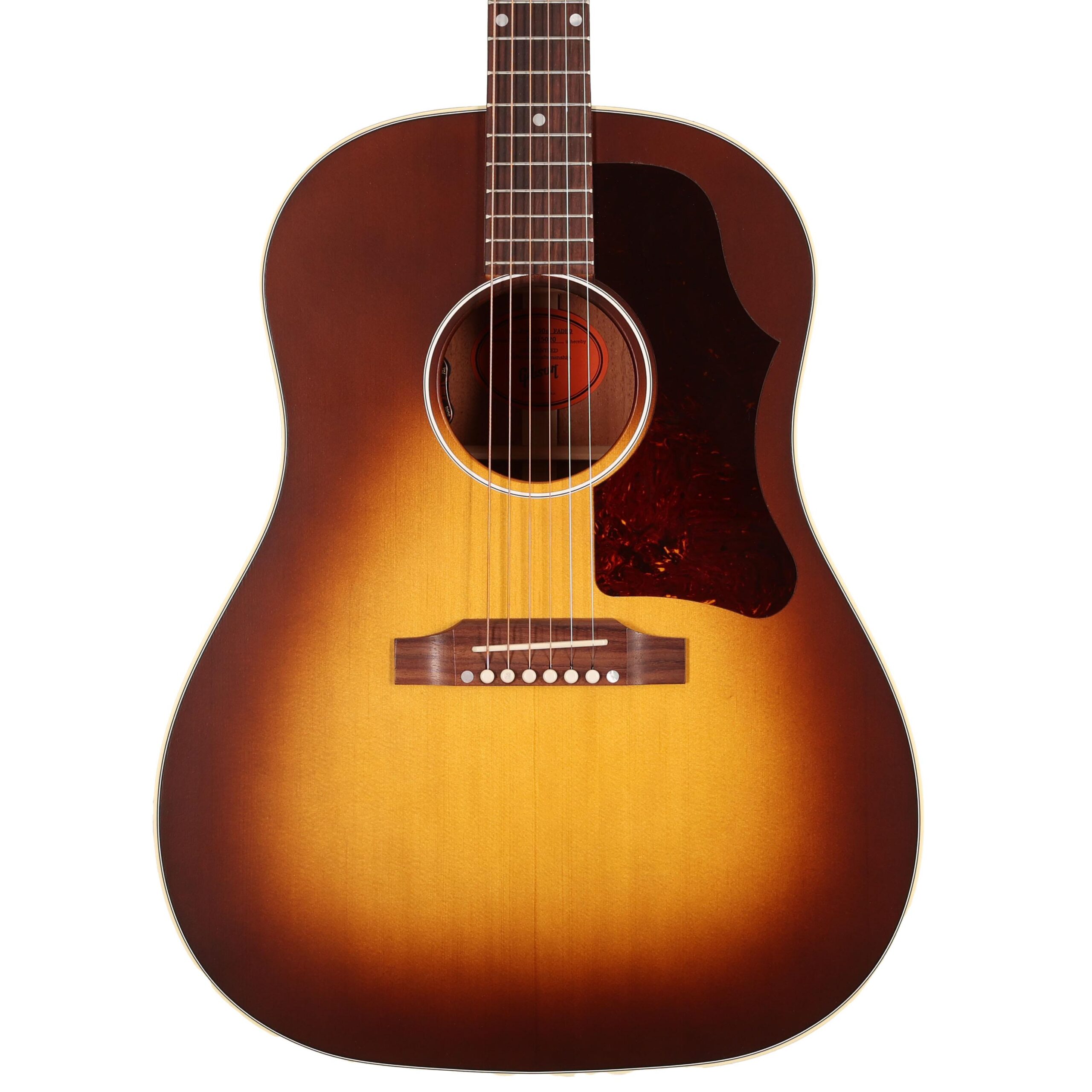 Gibson J-45 50s Faded Electro Acoustic Guitar in Faded Sunburst (61680)